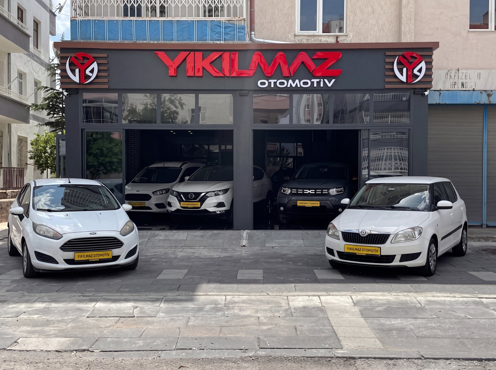 Yıkılmaz Otomotiv Kayseri gündüz dış cephe görünümü